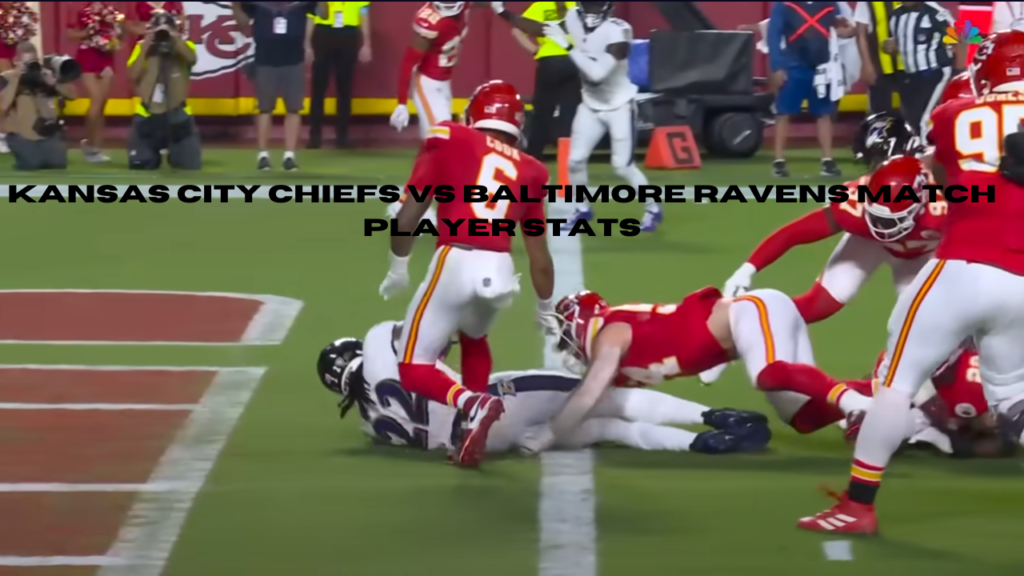 kansas city chiefs vs baltimore ravens match player stats