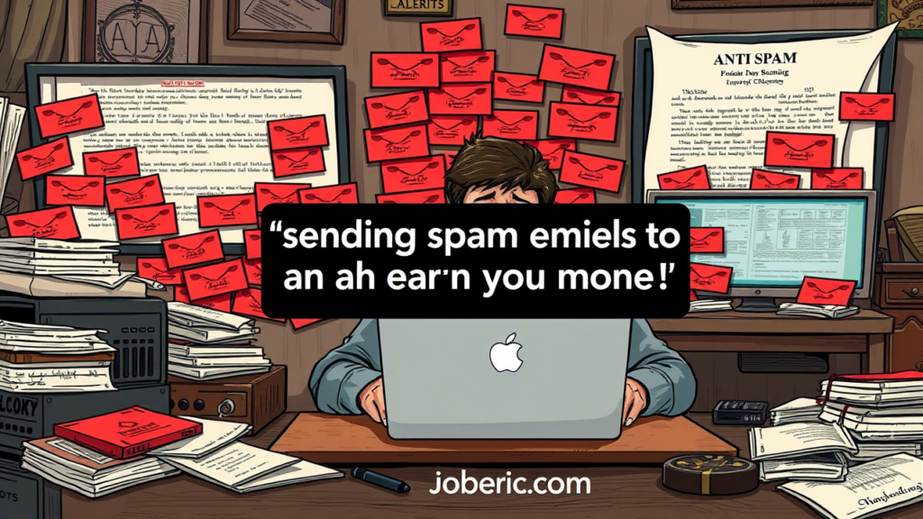 sending spam emails to sbkc can earn you money! joberic.com