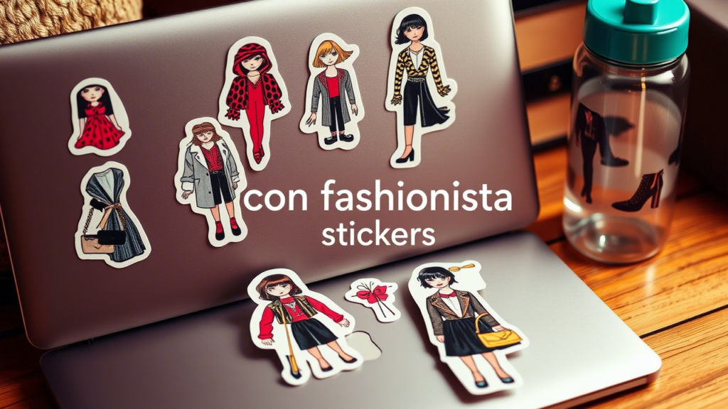 icon fashionista stickers