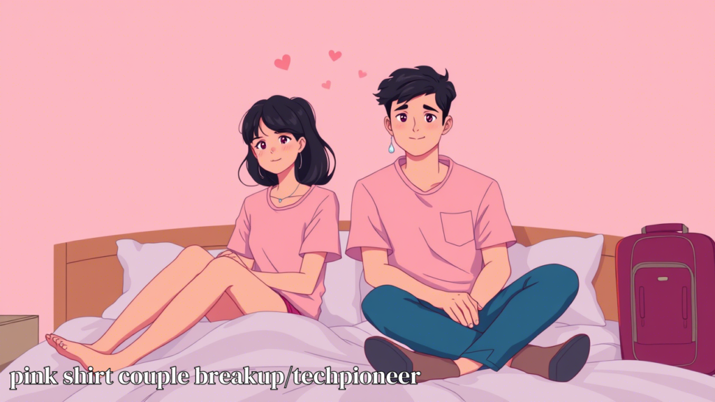 pink shirt couple breakup