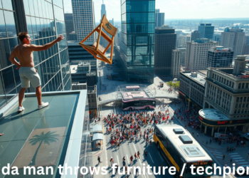 florida man throws furniture