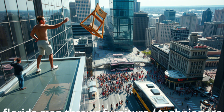 florida man throws furniture